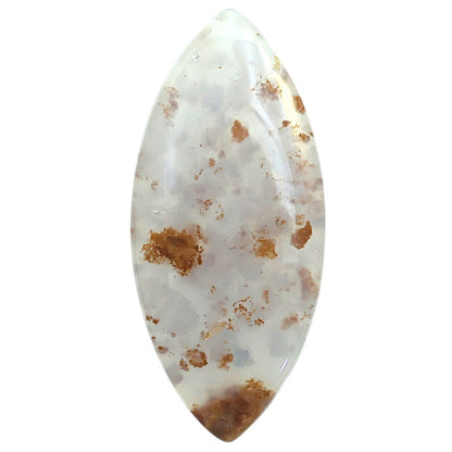 Robinson Ranch Plume Agate 20.1x44.7x5 mm Marquise Shape Polished Gemstone LS33-08162