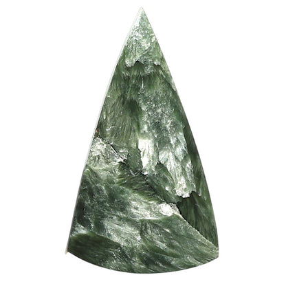 Natural Russian Seraphinite 21x36.5x4 mm Fancy Shape Polished Gemstone LS35-010152