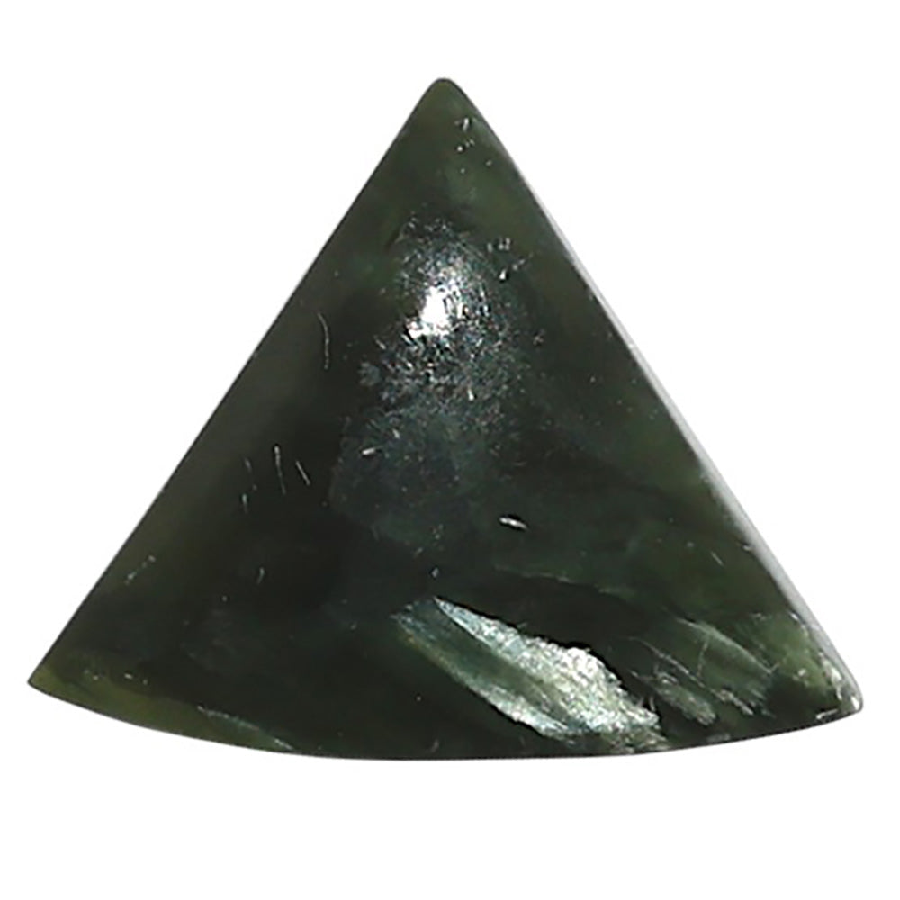 Natural Russian Seraphinite 18.65x22.8x5 mm Fancy Shape Polished Gemstone LS35-010171