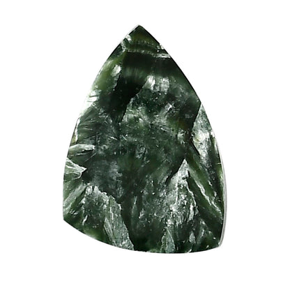 Russian Seraphinite 19.5x27.2x4 mm Fancy Shape Polished Gemstone LS35-05137