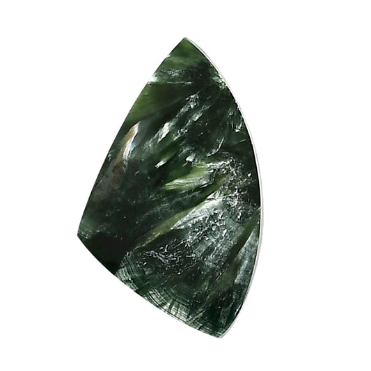 Russian Seraphinite 19.5x30.9x4.3 mm Fancy Shape Polished Gemstone LS35-05142