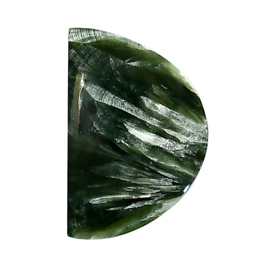 Russian Seraphinite 16.5x24.85x4.5 mm Fancy Shape Polished Gemstone LS35-05145