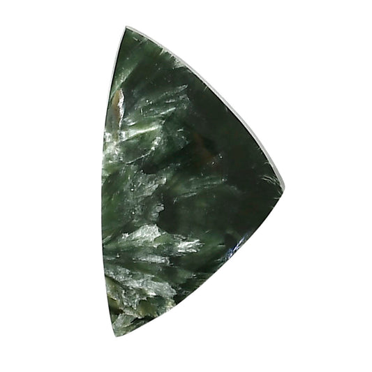 Russian Seraphinite 18.2x30.4x5.3 mm Fancy Shape Polished Gemstone LS35-05147