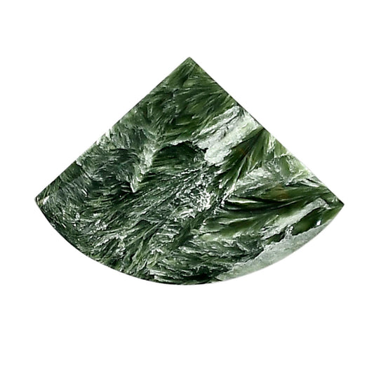 Russian Seraphinite 23.35x31.8x4.7 mm Fancy Shape Polished Gemstone LS35-05148