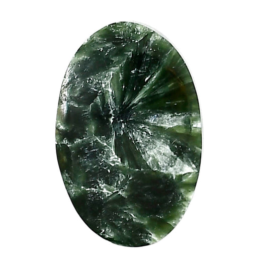 Russian Seraphinite 17.9x27.2x5.3 mm Oval Shape Polished Gemstone LS35-05178