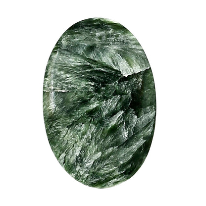 Russian Seraphinite 21.5x32.25x5 mm Oval Shape Polished Gemstone LS35-05181