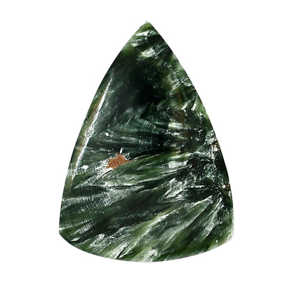 Russian Seraphinite 27.6x38x5 mm Fancy Shape Polished Gemstone LS35-05185