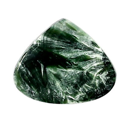 Russian Seraphinite 22x26.4x4.7 mm Heart Shape Polished Gemstone LS35-05198