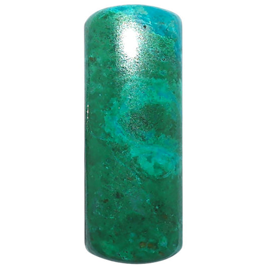 Azurite Chrysocolla 10.4x27.1x5 mm Baguette Shape Polished Gemstone LS37-08566