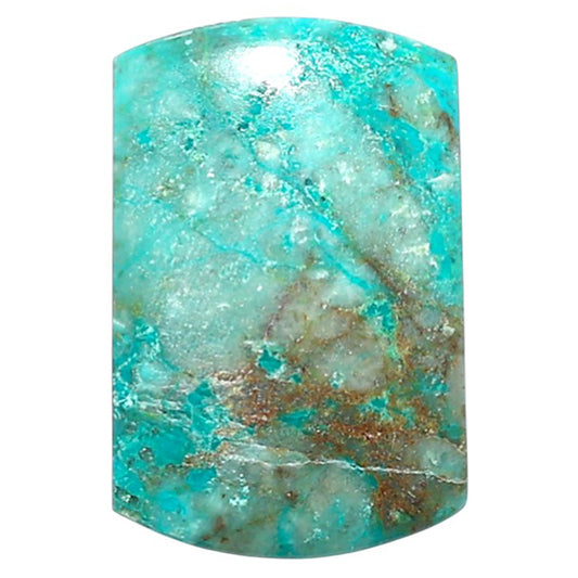 Azurite Chrysocolla 14.7x22.45x5 mm Baguette Shape Polished Gemstone LS37-08569