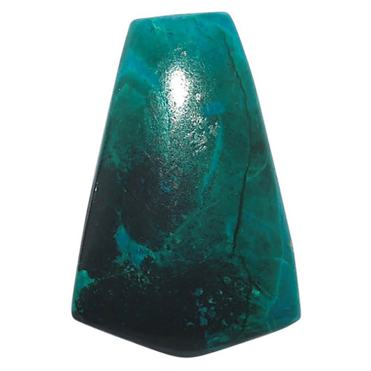Azurite Chrysocolla 17.65x26.6x4.5 mm Fancy Shape Polished Gemstone LS37-08574
