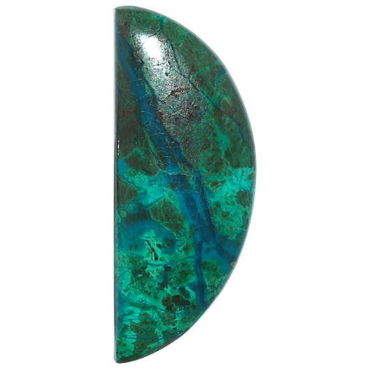Azurite Chrysocolla 12.6x31.2x4.5 mm Fancy Shape Polished Gemstone LS37-08575