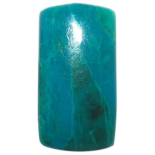 Azurite Chrysocolla 13x24.2x4.5 mm Baguette Shape Polished Gemstone LS37-08580