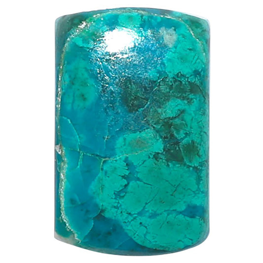 Azurite Chrysocolla 13.3x21.3x5 mm Fancy Shape Polished Gemstone LS37-08583