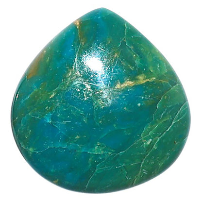 Azurite Chrysocolla 20.7x21.5x5.8 mm Heart Shape Polished Gemstone LS37-08585