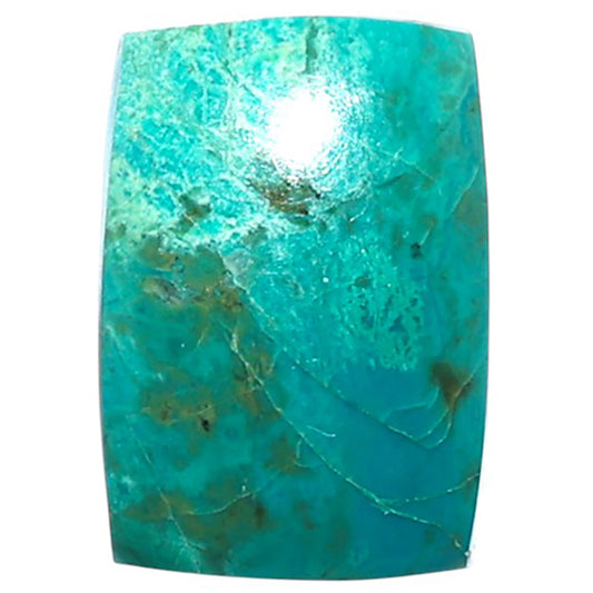 Azurite Chrysocolla 13x18.9x4.6 mm Baguette Shape Polished Gemstone LS37-08590