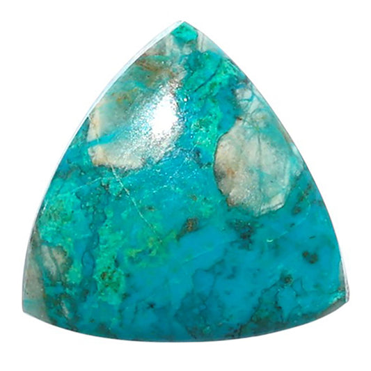 Azurite Chrysocolla 19.7x19.7x4.6 mm Fancy Shape Polished Gemstone LS37-08602