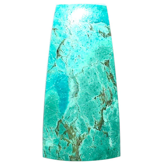 Azurite Chrysocolla 13x26.1x3.7 mm Fancy Shape Polished Gemstone LS37-08605