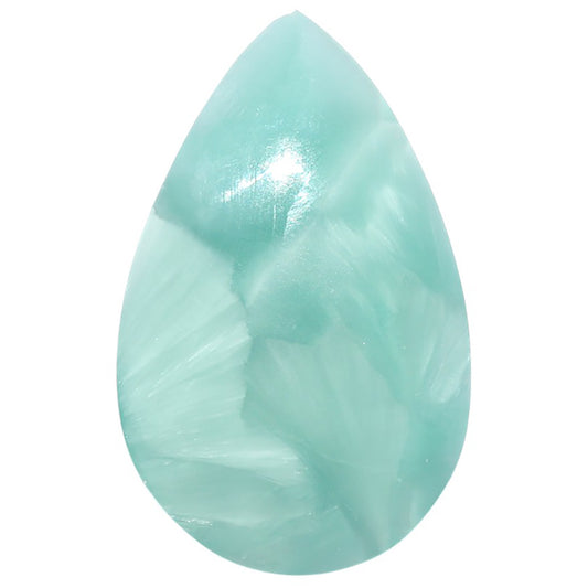 Hemimorphite 26.4x42x6 mm Pear Shape Polished Gemstone LS38-08986