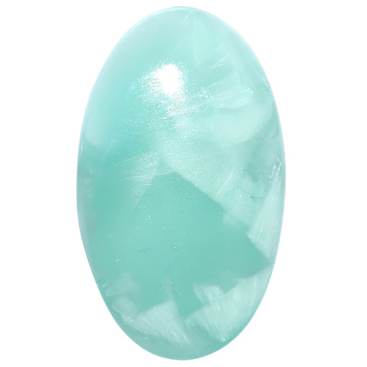 Hemimorphite 23.4x39.4x5.7 mm Oval Shape Polished Gemstone LS38-08987