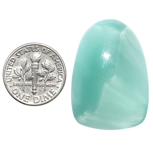 Hemimorphite 21.75x31x6.5 mm Fancy Shape Polished Gemstone LS38-08989
