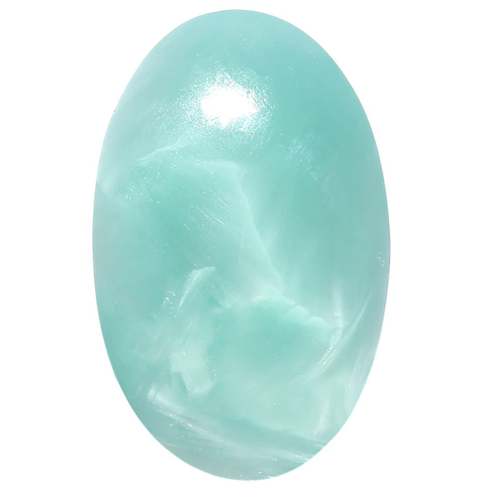 Hemimorphite 22.6x35.7x4.5 mm Oval Shape Polished Gemstone LS38-08994