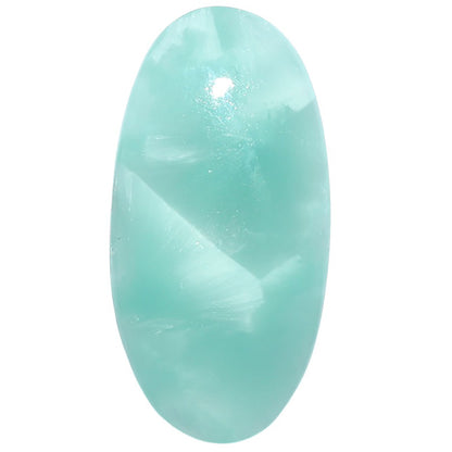 Hemimorphite 19.7x39x6 mm Oval Shape Polished Gemstone LS38-08995