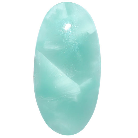 Hemimorphite 19.7x39x6 mm Oval Shape Polished Gemstone LS38-08995