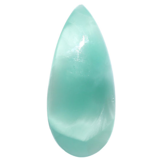Hemimorphite 18.8x41.6x6.5 mm Pear Shape Polished Gemstone LS38-08998