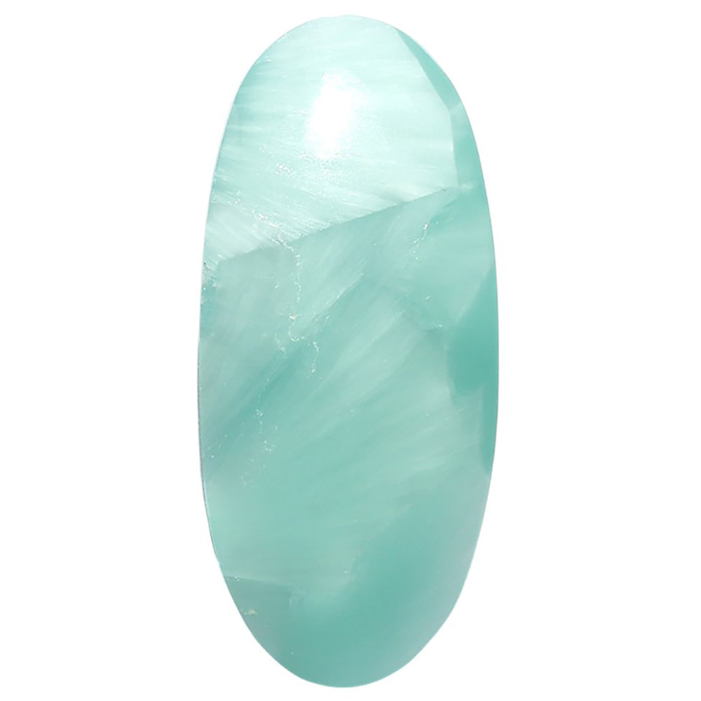 Hemimorphite 18.4x41x5.8 mm Oval Shape Polished Gemstone LS38-08999
