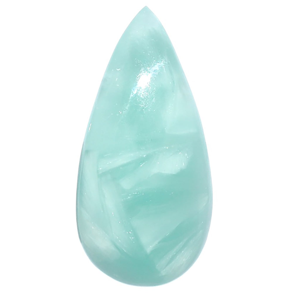 Hemimorphite 16x32.8x5 mm Pear Shape Polished Gemstone LS38-09001