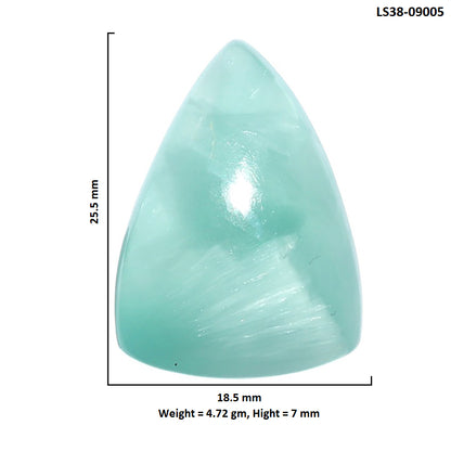 Hemimorphite 18.5x25.5x7 mm Fancy Shape Polished Gemstone LS38-09005