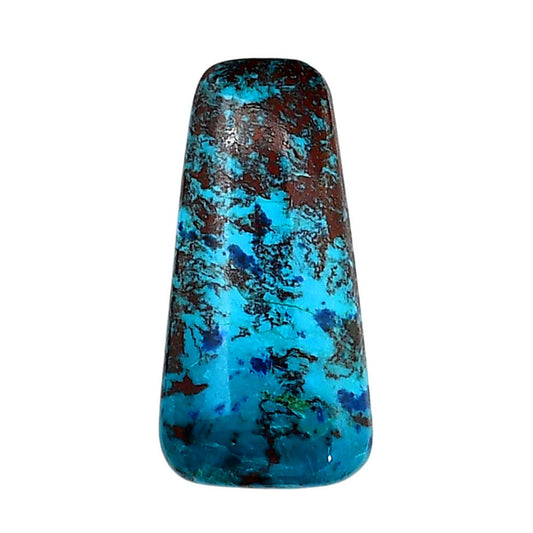 Shattuckite 14.5x29x5 mm Fancy Shape Polished Gemstone LS39-06139