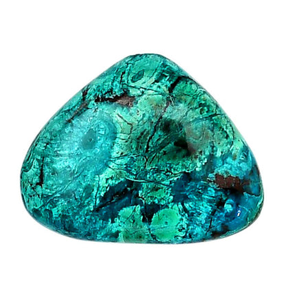 Shattuckite 19.8x25.4x5 mm Fancy Shape Polished Gemstone LS39-06143