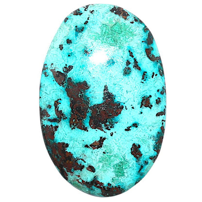 Shattuckite 19.3x29.35x5.5 mm Oval Shape Polished Gemstone LS39-08742