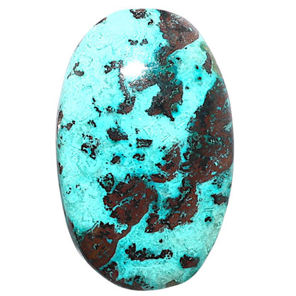 Shattuckite 18.3x29x5.3 mm Oval Shape Polished Gemstone LS39-08746