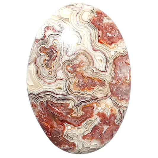 Laguna Lace Agate 19.7x28.4x5 mm Pear Shape Polished Gemstone LS45-08874