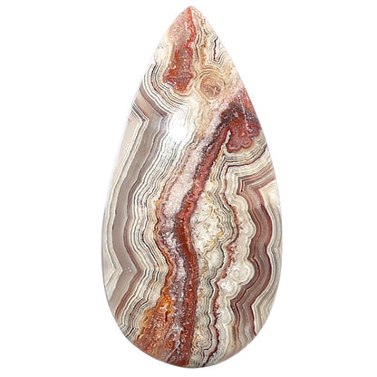 Laguna Lace Agate 18.5x37.15x5.5 mm Pear Shape Polished Gemstone LS45-08877