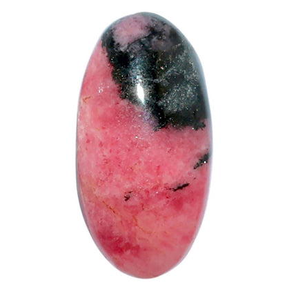 Rhodonite 12x22.8x6 mm Oval Shape Polished Gemstone LS50-07998