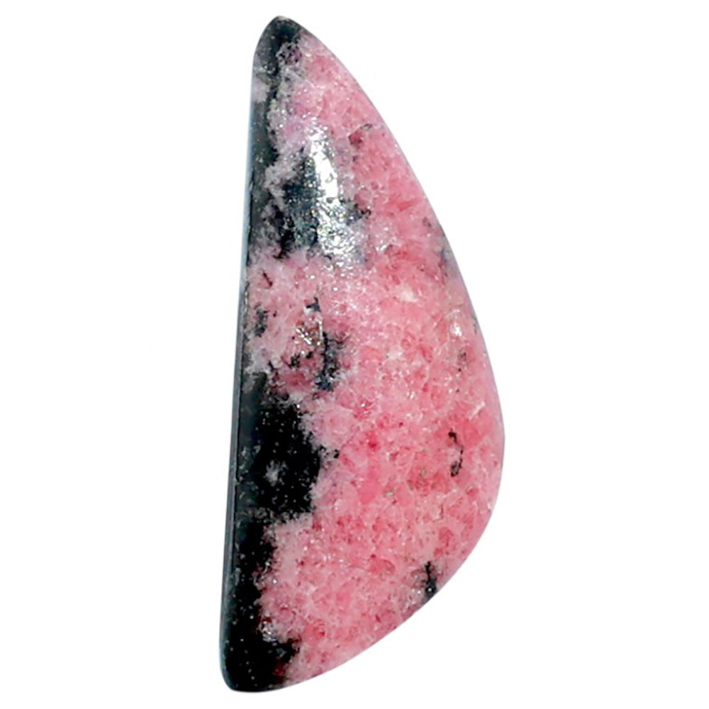 Rhodonite 10.4x25.6x4.5 mm Fancy Shape Polished Gemstone LS50-07999