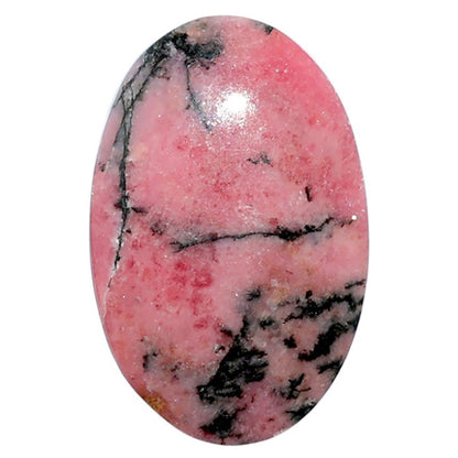 Rhodonite 18x27.7x4.8 mm Oval Shape Polished Gemstone LS50-08005