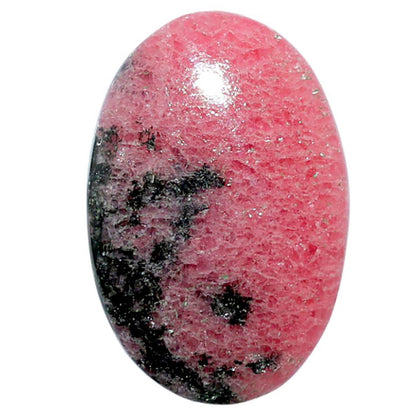 Rhodonite 20x29.9x5 mm Oval Shape Polished Gemstone LS50-08008