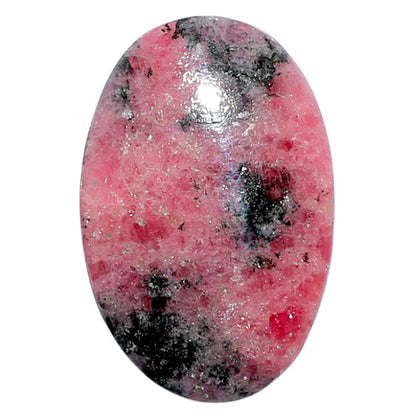 Rhodonite 18.9x28.5x5 mm Oval Shape Polished Gemstone LS50-08013