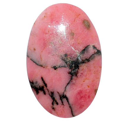 Rhodonite 20.9x31.7x5.2 mm Oval Shape Polished Gemstone LS50-08020
