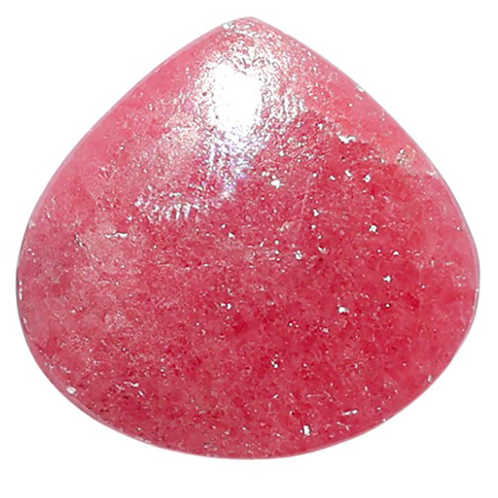Rhodonite 23x24.1x5 mm Heart Shape Polished Gemstone LS50-08023