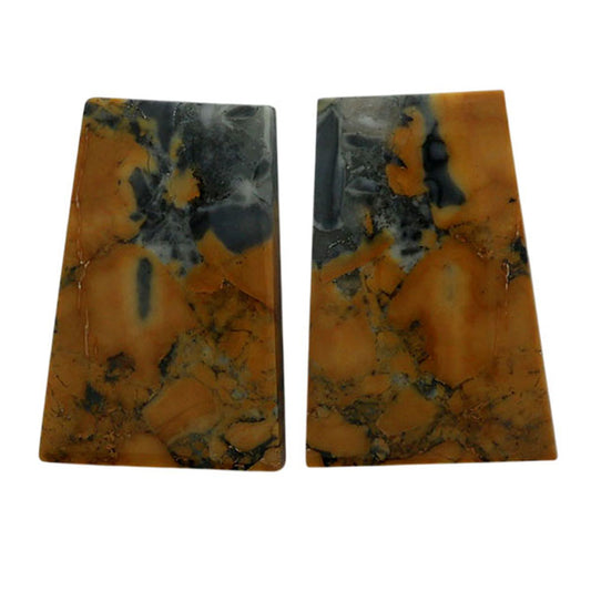 Maligano Jasper Pair 13.9x20.5x4 mm Fancy Shape Polished Gemstone LS53-07076