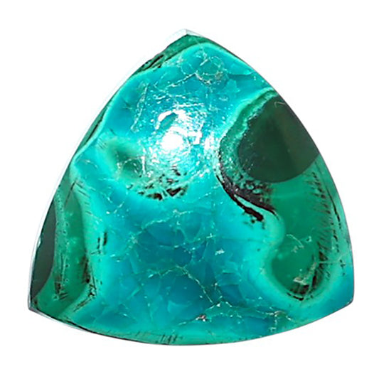 Azurite Malachite 16x16x5 mm Fancy Shape Polished Gemstone LS63-08910