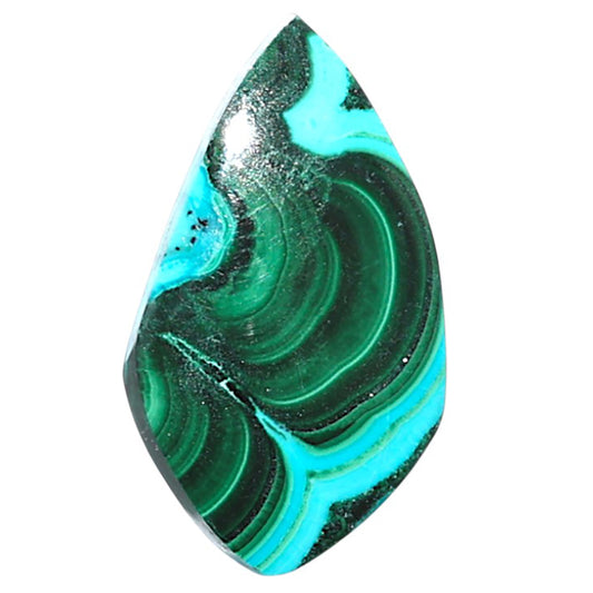 Azurite Malachite 13.8x34x4.5 mm Fancy Shape Polished Gemstone LS63-08919