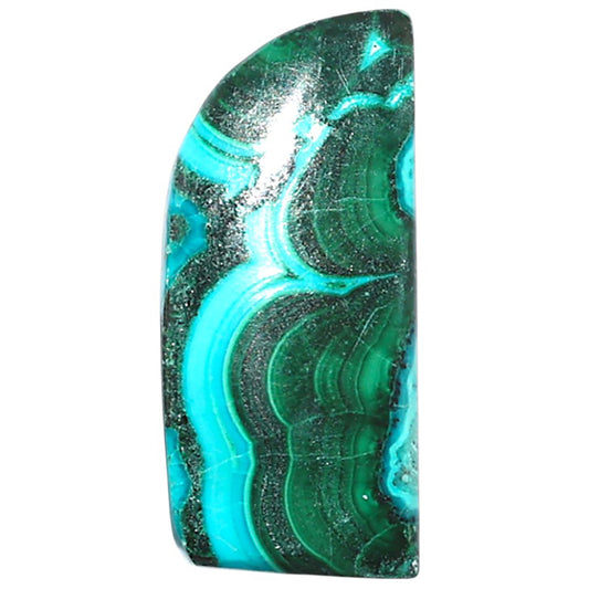 Azurite Malachite 12.4x27.4x4 mm Fancy Shape Polished Gemstone LS63-08928