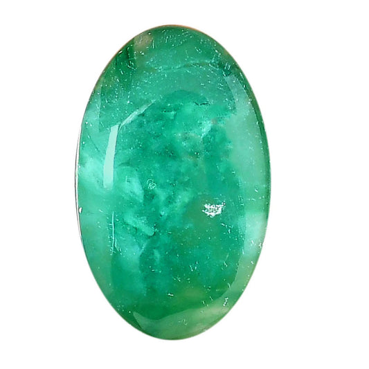 Australian Chrysoprase 19.8x31.65x6 mm Oval Shape Polished Gemstone LS67-06293